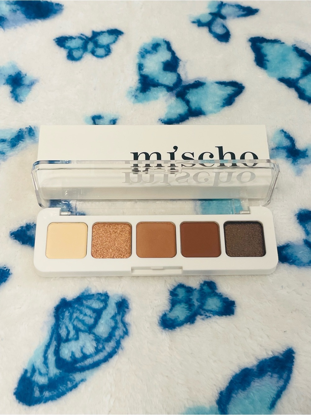 Neutral 5-Color Eyeshadow Palette — Warm Brown Shades
